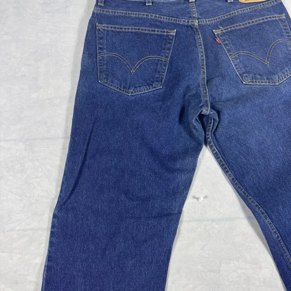 Levi's 505 Men's Straight‎ Leg Jeans Blue Denim Regular Fit Zip Fly W38 L29
